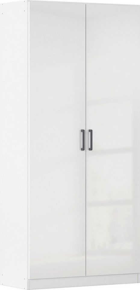 rauch Mehrzweckschrank Garderobe Kleiderschrank Schrank Schuhschrank Putzschrank MINOSA (Breiten 47/69/91/136 cm, Höhen 197/210 cm) In 4 Breiten mit vielen Einlegeböden für viel Stauraum MADE IN GERMANY von rauch