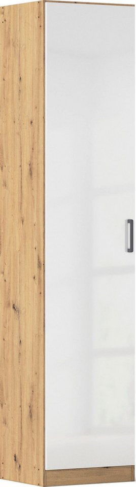 rauch Mehrzweckschrank Garderobe Kleiderschrank Schrank Schuhschrank Putzschrank MINOSA (Breiten 47/69/91/136 cm, Höhen 197/210 cm) In 4 Breiten mit vielen Einlegeböden für viel Stauraum MADE IN GERMANY von rauch