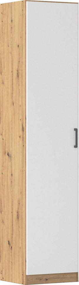 rauch Mehrzweckschrank Garderobe Kleiderschrank Schrank Schuhschrank Putzschrank MINOSA (Breiten 47/69/91/136 cm, Höhen 197/210 cm) In 4 Breiten mit vielen Einlegeböden für viel Stauraum MADE IN GERMANY von rauch