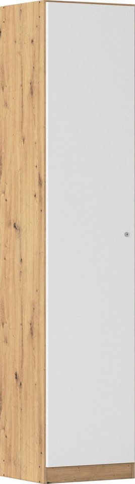 rauch Mehrzweckschrank Garderobe Kleiderschrank Schrank Schuhschrank Putzschrank MINOSA (Breiten 47/69/91/136 cm, Höhen 197/210 cm) In 4 Breiten mit vielen Einlegeböden für viel Stauraum MADE IN GERMANY von rauch