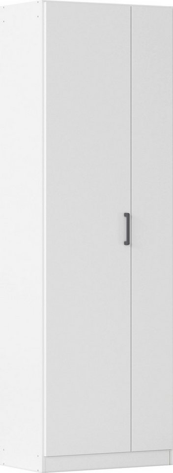 rauch Mehrzweckschrank Garderobe Kleiderschrank Schrank Schuhschrank Putzschrank MINOSA (Breiten 47/69/91/136 cm, Höhen 197/210 cm) In 4 Breiten mit vielen Einlegeböden für viel Stauraum MADE IN GERMANY von rauch