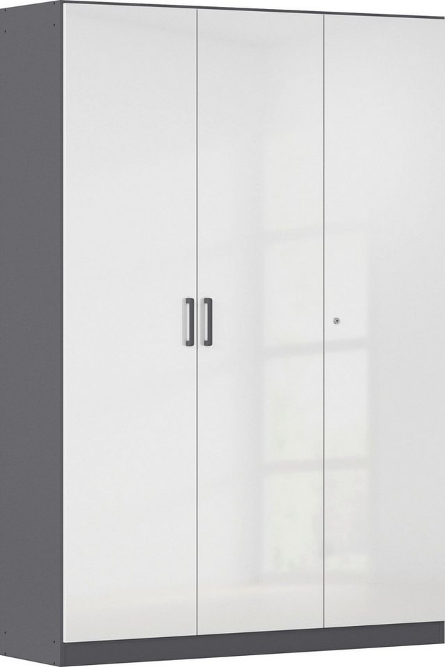 rauch Mehrzweckschrank Garderobe Kleiderschrank Schrank Schuhschrank Putzschrank MINOSA (Breiten 47/69/91/136 cm, Höhen 197/210 cm) In 4 Breiten mit vielen Einlegeböden für viel Stauraum MADE IN GERMANY von rauch