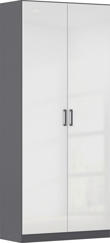 rauch Mehrzweckschrank Garderobe Kleiderschrank Schrank Schuhschrank Putzschrank MINOSA (Breiten 47/69/91/136 cm, Höhen 197/210 cm) In 4 Breiten mit vielen Einlegeböden für viel Stauraum MADE IN GERMANY von rauch