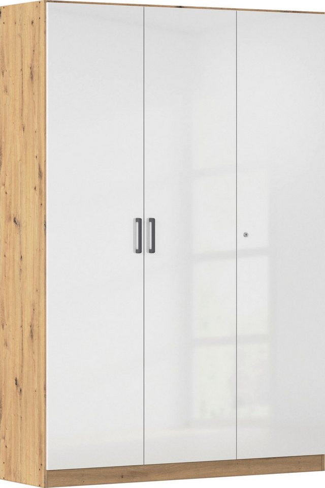 rauch Mehrzweckschrank Garderobe Kleiderschrank Schrank Schuhschrank Putzschrank MINOSA (Breiten 47/69/91/136 cm, Höhen 197/210 cm) In 4 Breiten mit vielen Einlegeböden für viel Stauraum MADE IN GERMANY von rauch