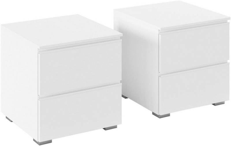 rauch Nachtkommode Joel (Breite 40 cm), jeweils zwei praktische und geräumige Schubladen MADE IN GERMANY von rauch