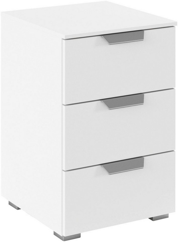 rauch Nachtkommode Nachttisch Nachtkonsole ORIAS in Dekor- oder Hochglanzfront (Breite 40 cm), mit 3 geräumigen Schubladen für viel Stauraum MADE IN GERMANY von rauch