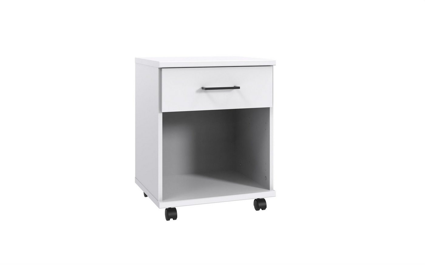 freiraum Rollcontainer Home Desk, in weiß mit einer Schublade. Abmessungen (BxHxT) 46x58x40 cm von freiraum