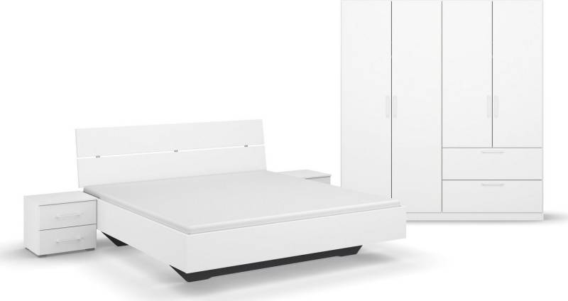 INOSIGN BY RAUCH Schlafzimmer-Set Komplettschlafzimmer Schlafzimmer Challenger (Set 4-teilig), Schrank 2 Breiten, Bett 3 Breiten, 2 Nachttische MADE IN GERMANY von INOSIGN BY RAUCH