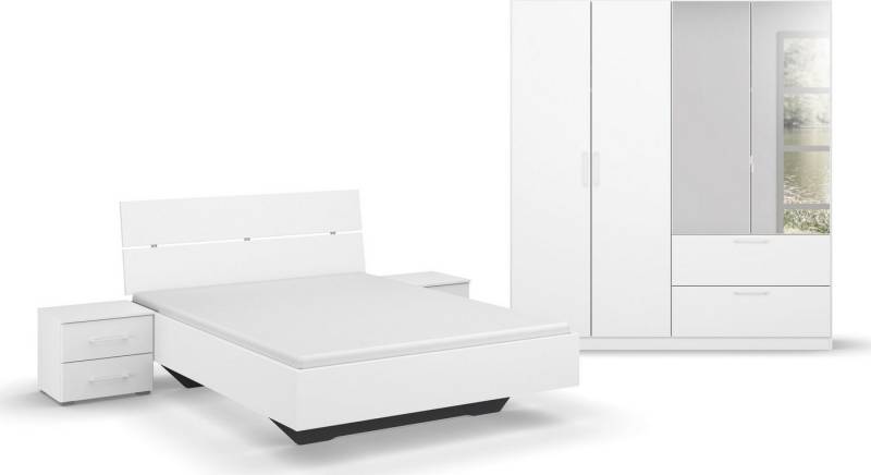 INOSIGN BY RAUCH Schlafzimmer-Set Komplettschlafzimmer Schlafzimmer Challenger (Set 4-teilig), Schrank 2 Breiten, Bett 3 Breiten, 2 Nachttische MADE IN GERMANY von INOSIGN BY RAUCH