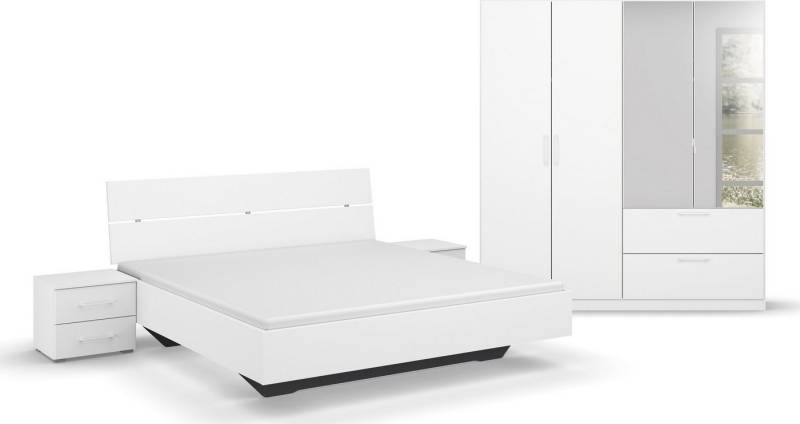 INOSIGN BY RAUCH Schlafzimmer-Set Komplettschlafzimmer Schlafzimmer Challenger (Set 4-teilig), Schrank 2 Breiten, Bett 3 Breiten, 2 Nachttische MADE IN GERMANY von INOSIGN BY RAUCH