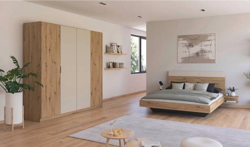 rauch Schlafzimmer-Set Monza, mit Drehtürenschrank Breite 226 cm, Bettanlage in 2 Breiten rauch Schlafzimmer-Set Monza, mit Drehtürenschrank Breite 226 cm, Bettanlage in 2 Breiten von rauch