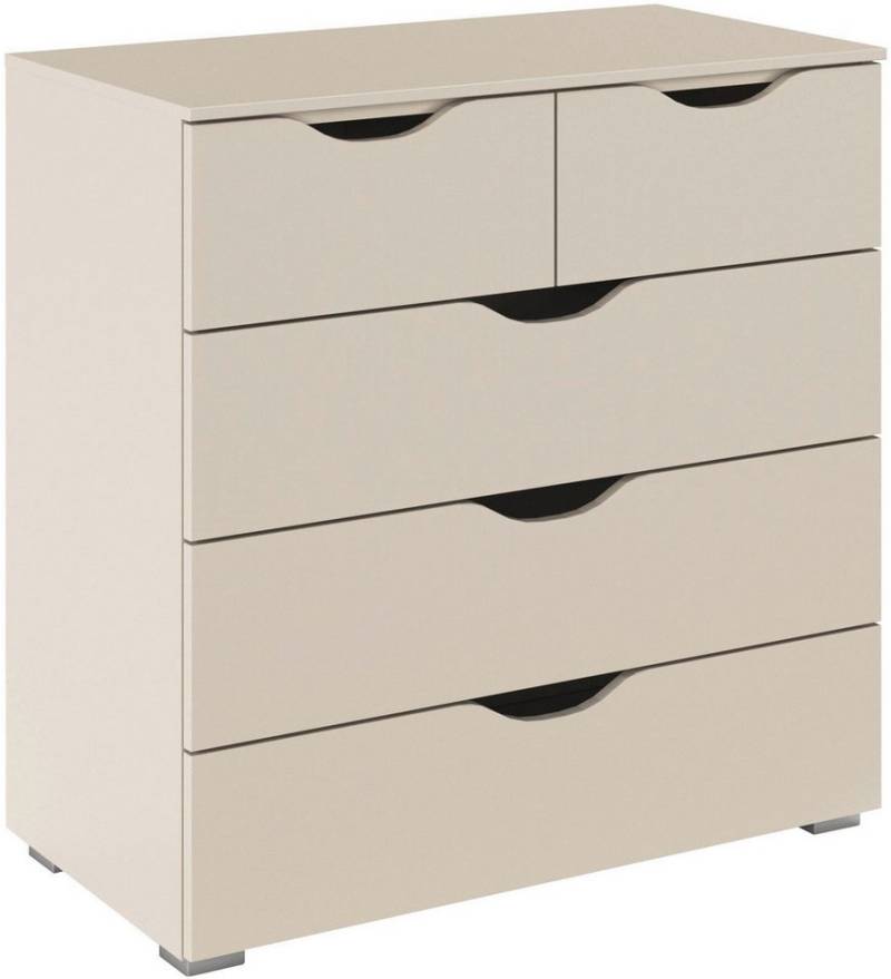rauch Schubkastenkommode Kommode Sideboard Schubladenkommode Landhausstil MARLENE (Breite 80 cm), mit 5 geräumigen Schubladen und Soft-Close-Funktion MADE IN GERMANY von rauch
