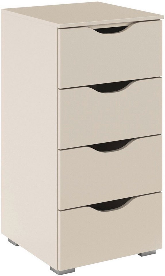 rauch Schubkastenkommode Kommode Sideboard Schubladenkommode Landhausstil MARLENE (Breite 40 cm), mit 4 geräumigen Schubladen und Soft-Close-Funktion MADE IN GERMANY von rauch