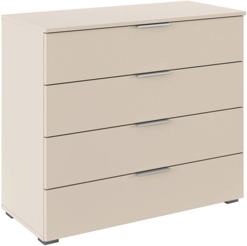 rauch Schubkastenkommode Sideboard Schubladenkommode AGORDO mit Dekor- oder Hochglanzfront (in zwei Griff-Farben, Breite 80 cm), vier große und geräumige Schubladen mit viel Stauraum MADE IN GERMANY von rauch