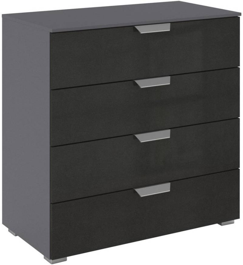 rauch Schubkastenkommode Sideboard Schubladenkommode ORIAS mit Dekor- oder Hochglanzfront (Breite 80 cm), vier große und geräumige Schubladen mit viel Stauraum MADE IN GERMANY von rauch