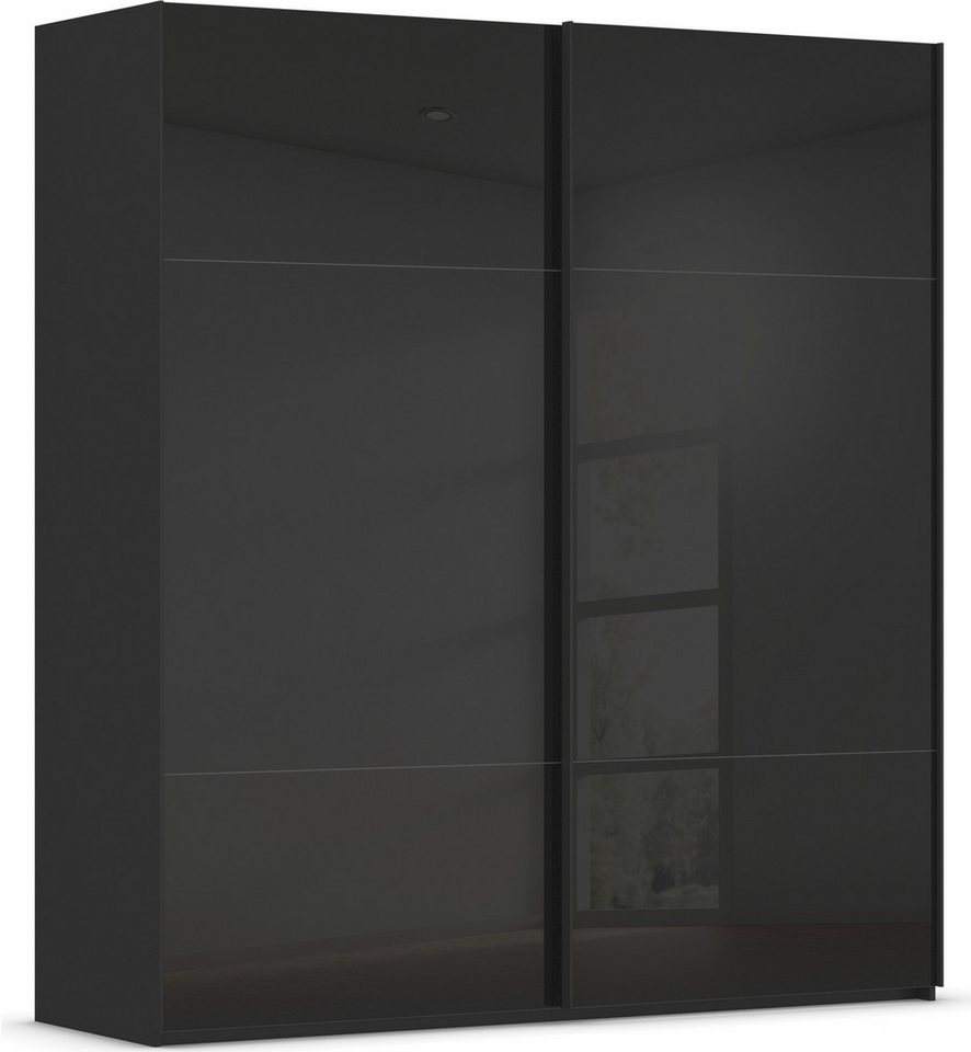rauch Schwebetürenschrank Kleiderschrank Schrank Garderobe Schlafzimmerschrank CONTIDO (in 3 verschiedenen Ausstattungen BASIC/CLASSIC/PREMIUM) aus hochwertigem Material in 6 Breiten 2 Griff-Farben MADE IN GERMANY von rauch