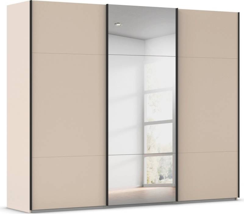 rauch Schwebetürenschrank Kleiderschrank Schrank Garderobe Schlafzimmerschrank CONTIDO (in 3 verschiedenen Ausstattungen BASIC/CLASSIC/PREMIUM) aus hochwertigem Material in 6 Breiten 2 Griff-Farben MADE IN GERMANY von rauch