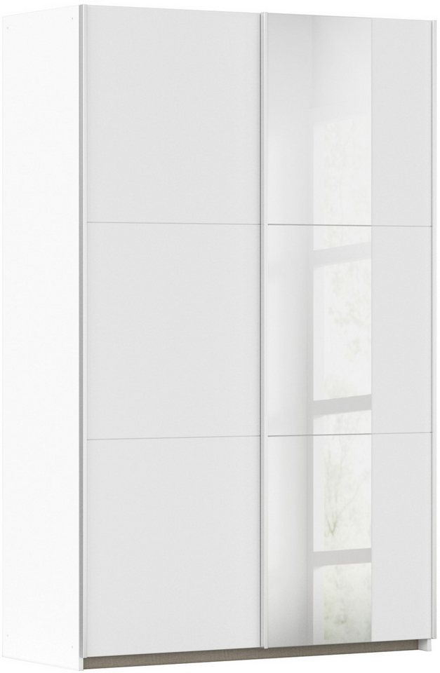 rauch Schwebetürenschrank Kleiderschrank Drehtürenschrank Schrank Garderobe KRONACH TOPSELLER (in 3 Ausstattungen BASIC/CLASSIC/PREMIUM, Breiten 131/175/218/261 cm) optional ohne, mit 1 oder 2 Spiegel, viel Stauraum MADE IN GERMANY von rauch