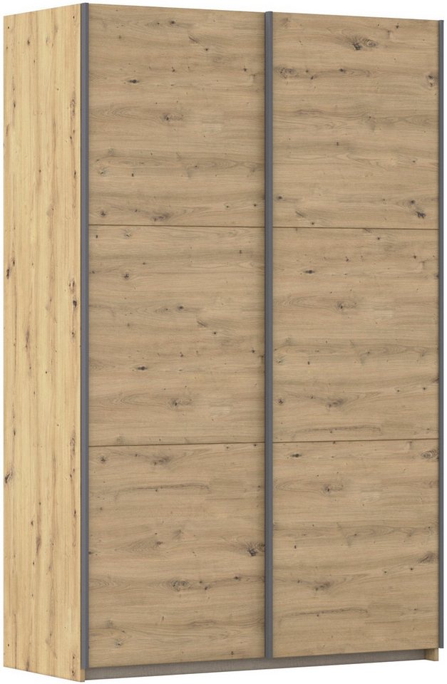 rauch Schwebetürenschrank Kleiderschrank Drehtürenschrank Schrank Garderobe KRONACH TOPSELLER (in 3 Ausstattungen BASIC/CLASSIC/PREMIUM, Breiten 131/175/218/261 cm) optional ohne, mit 1 oder 2 Spiegel, viel Stauraum MADE IN GERMANY von rauch