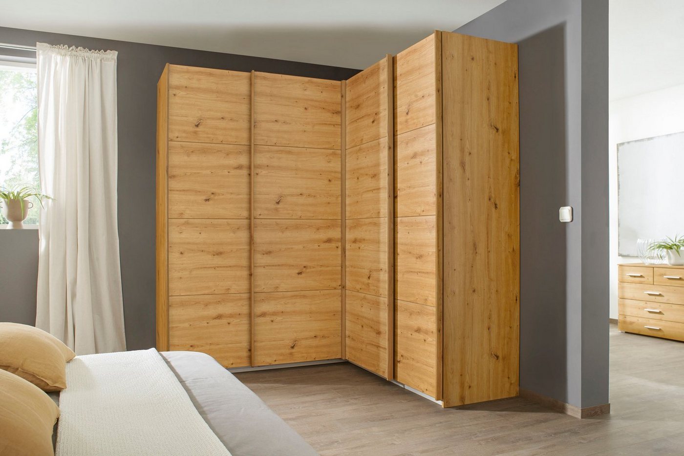 rauch Schwebetürenschrank Quadra Eckschrank inkl. Türendämpfer und Schubladeneinsatz rauch Schwebetürenschrank Quadra Eckschrank inkl. Türendämpfer und Schubladeneinsatz von rauch