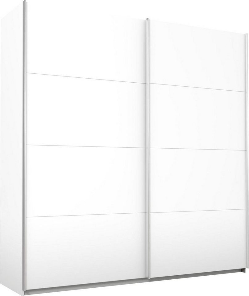 rauch Schwebetürenschrank Quadra Kleiderschrank BESTSELLER Schrank Gaderobe mit Möglichkeit zur individuellen Frontgestaltung, leichtgängige Türen von rauch