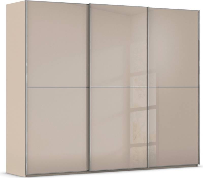 rauch Schwebetürenschrank Kleiderschrank Schrank Garderobe Schlafzimmerschrank SCALE-DUO edle zweigeteilte Türen Glas-Front mit 3 Zierleisten MADE IN GERMANY von rauch