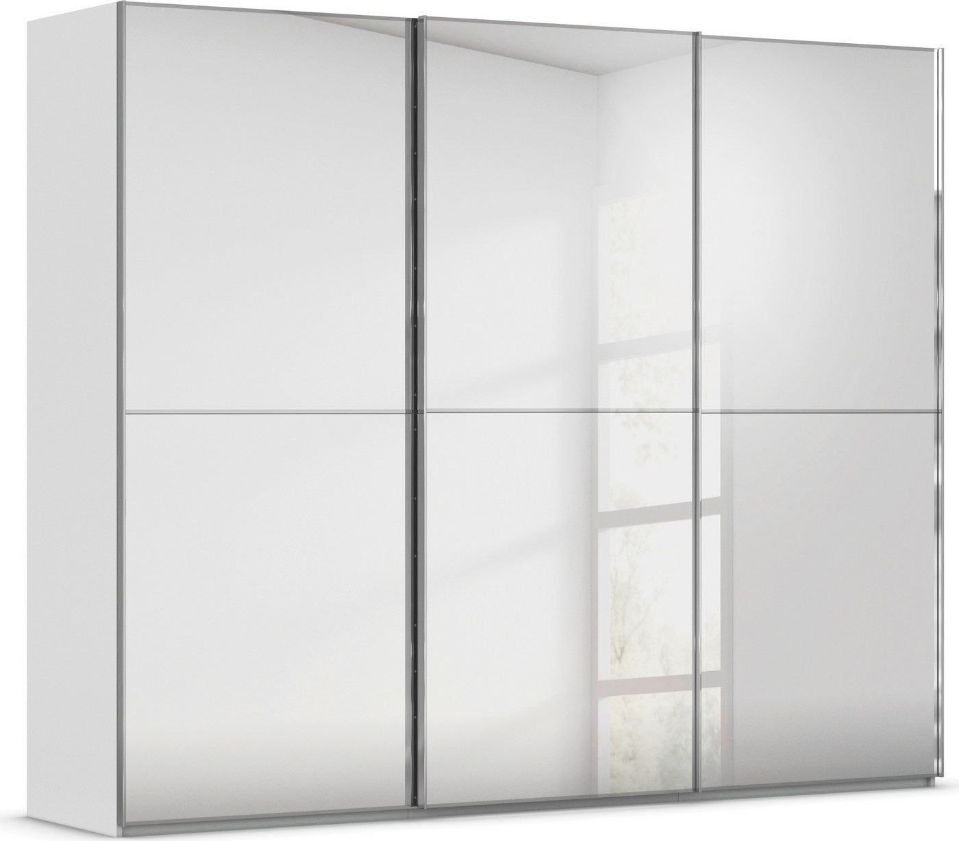 rauch Schwebetürenschrank Kleiderschrank Schrank Garderobe Schlafzimmerschrank SCALE-DUO edle zweigeteilte Türen Spiegelfront und 3 Zierleisten MADE IN GERMANY rauch Schwebetürenschrank Kleiderschrank Schrank Garderobe Schlafzimmerschrank SCALE-DUO edle zweigeteilte Türen Spiegelfront und 3 Zierleisten MADE IN GERMANY von rauch