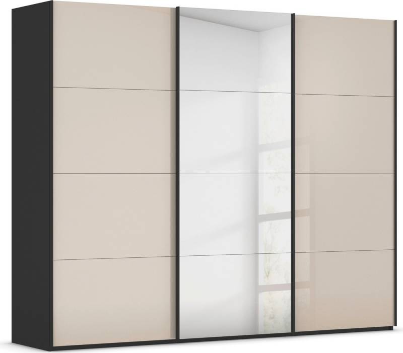 rauch Schwebetürenschrank Kleiderschrank Schrank Garderobe Schlafzimmerschrank SCALE-FYRA edle viergeteilte Türen Spiegel/Glas-Mix viele Farben MADE IN GERMANY von rauch