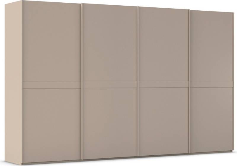 rauch Schwebetürenschrank Kleiderschrank Schrank Garderobe Schlafzimmerschrank SCALE-LINE edle Optik mit Bauchbinde in Korpusfarbe Dekorfront MADE IN GERMANY von rauch