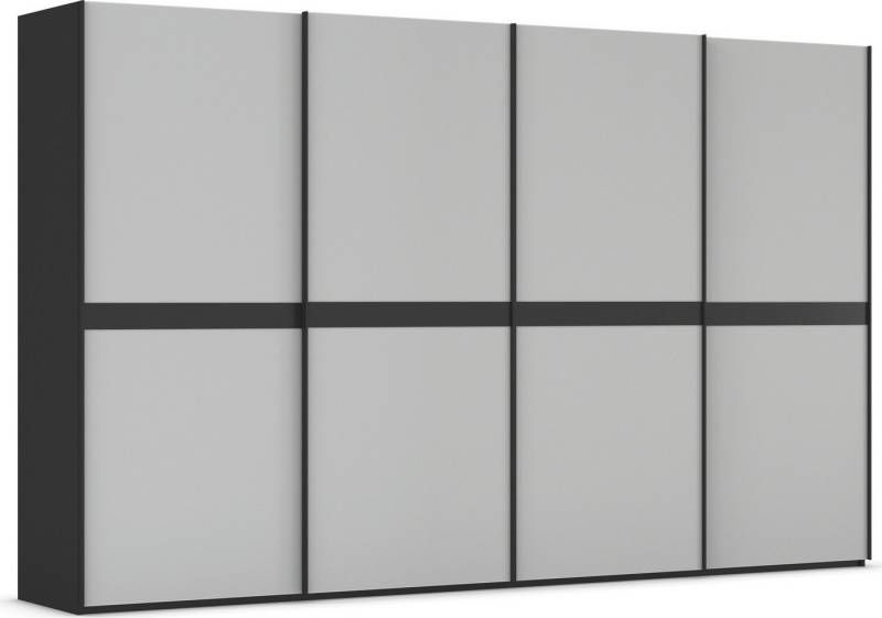 rauch Schwebetürenschrank Kleiderschrank Schrank Garderobe Schlafzimmerschrank SCALE-LINE edle Optik mit Bauchbinde in Korpusfarbe mit Glasfront MADE IN GERMANY rauch Schwebetürenschrank Kleiderschrank Schrank Garderobe Schlafzimmerschrank SCALE-LINE edle Optik mit Bauchbinde in Korpusfarbe mit Glasfront MADE IN GERMANY von rauch