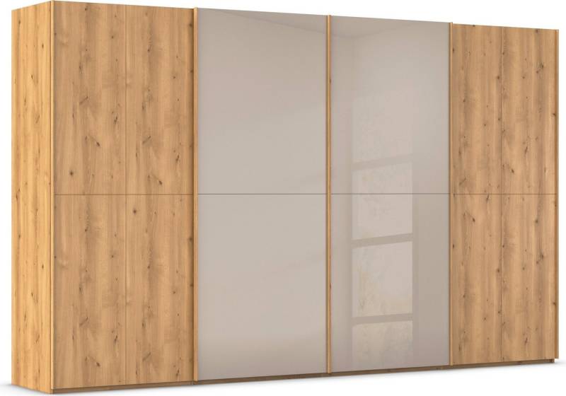 rauch Schwebetürenschrank Kleiderschrank Schrank Garderobe Schlafzimmerschrank SCALE-WOOD edle geteilte Front in massiver Asteiche mit Glastüren MADE IN GERMANY rauch Schwebetürenschrank Kleiderschrank Schrank Garderobe Schlafzimmerschrank SCALE-WOOD edle geteilte Front in massiver Asteiche mit Glastüren MADE IN GERMANY von rauch