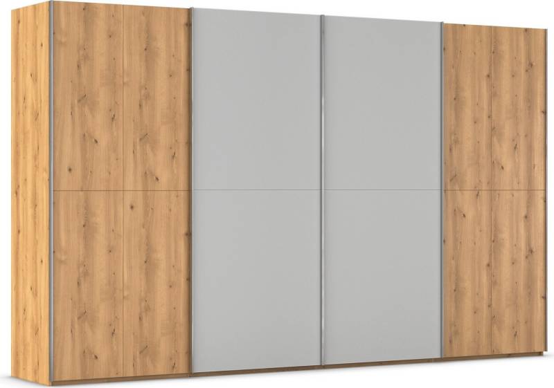 rauch Schwebetürenschrank Kleiderschrank Schrank Garderobe Schlafzimmerschrank SCALE-WOOD edle geteilte Front in massiver Asteiche mit Glastüren MADE IN GERMANY rauch Schwebetürenschrank Kleiderschrank Schrank Garderobe Schlafzimmerschrank SCALE-WOOD edle geteilte Front in massiver Asteiche mit Glastüren MADE IN GERMANY von rauch