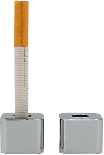 raupir Set 2x Gluttöter für Aschenbecher Metall Glutkiller Glutlöscher (Quadratisch) von raupir