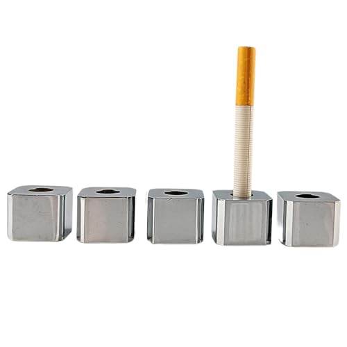 raupir Set 5x Gluttöter für Aschenbecher Metall Glutkiller Glutlöscher (Quadratisch) von raupir