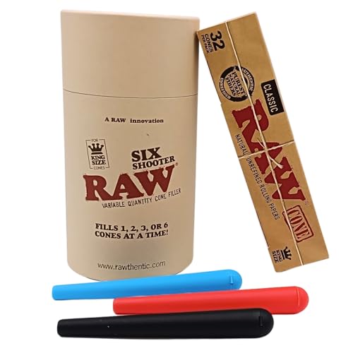 raupir Set RAW Shooter Filler 6 King Sizes Cones gleichzeitig füllen vorgedrehte Papercones Tubes Hüllen raupir Set RAW Shooter Filler 6 King Sizes Cones gleichzeitig füllen vorgedrehte Papercones Tubes Hüllen von raupir