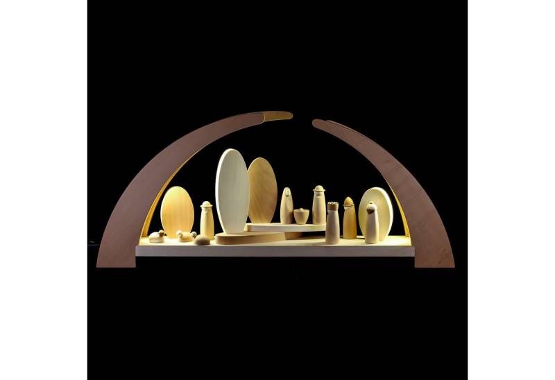 rauta Schwibbogen Schwibbogen mit Krippenfiguren (62x25cm) von Rauta von rauta