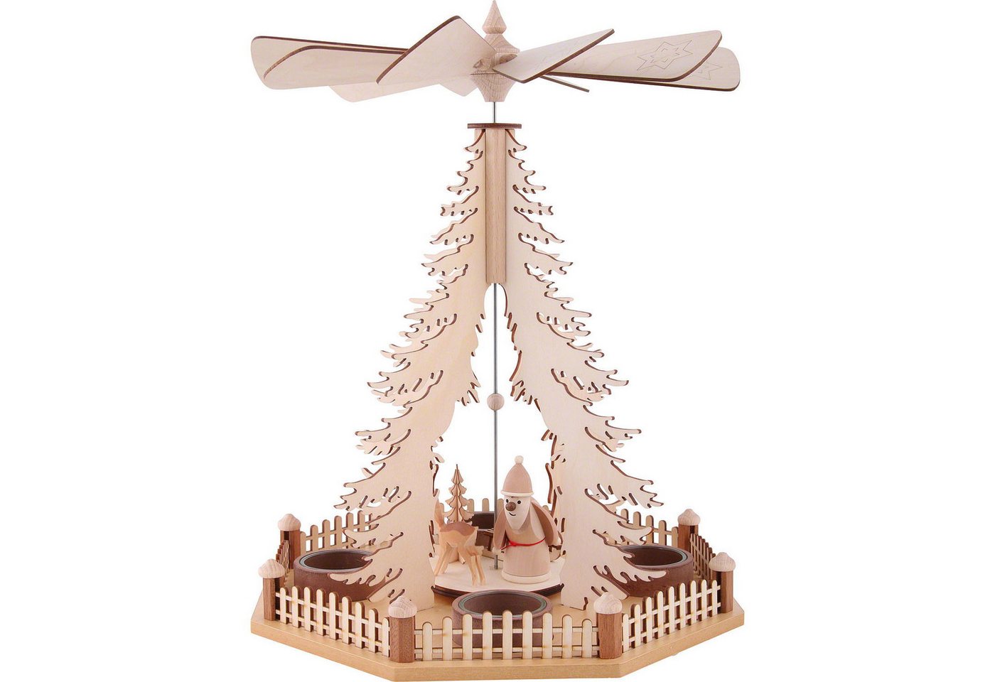 rauta Weihnachtspyramide 1-stöckige Pyramide Ruprecht (30cm) von Rauta von rauta