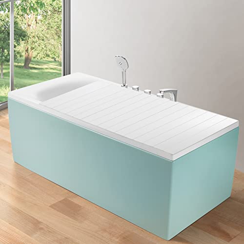 Faltbare Badewannenablage Weiß Pvc Badewannenbrett FüR Badezimmer Und Spa - 170 X 75Cm X 0.65Cm Faltbare Badewannenablage Weiß Pvc Badewannenbrett FüR Badezimmer Und Spa - 170 X 75Cm X 0.65Cm von ravixia