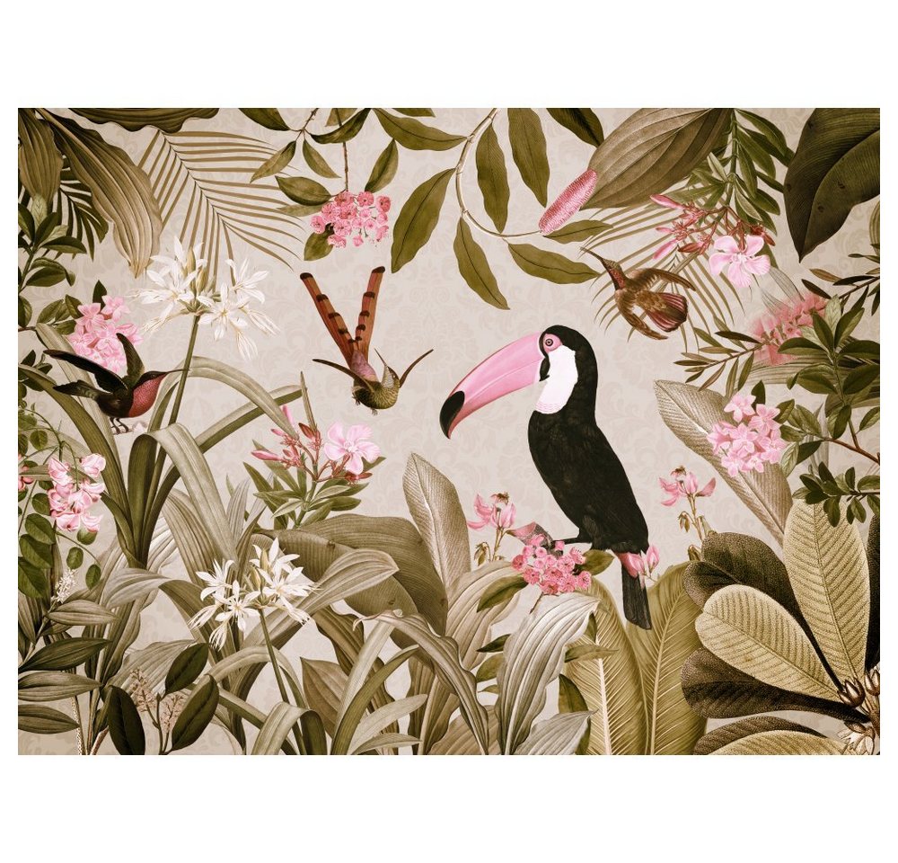 Platzset, Toucan und tropische Vögel im exotischen Dschungel", raxxa, (Set, 2-St., Platzdecken)" von raxxa