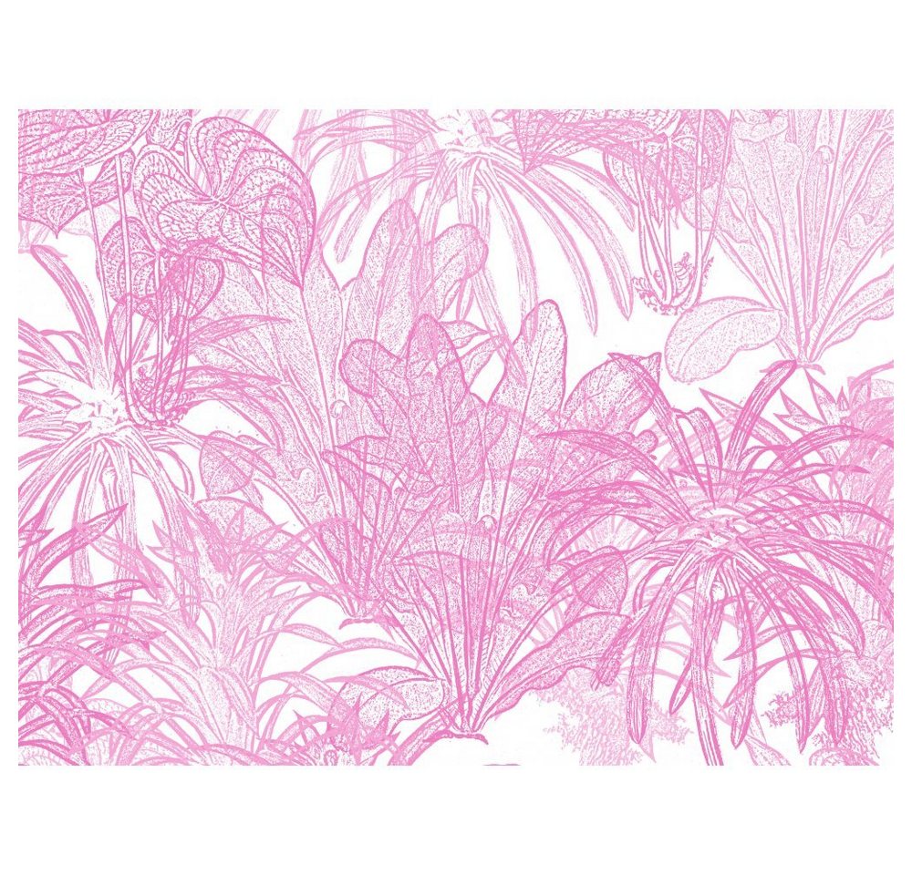 Platzset, raxxa Premium-Platzset"JUNGLE_TZANIA_ROSE", raxxa, (Set, 4-St., Platzdecken) von raxxa