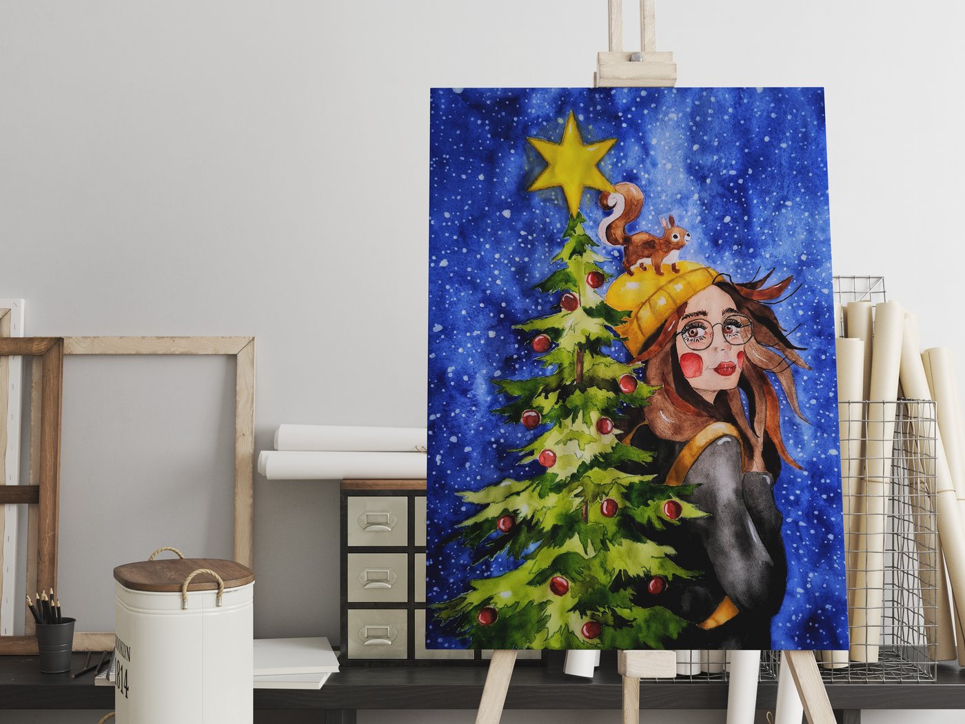 raxxa Leinwandbild "Wonderful Christmas Time", Fotodruck von raxxa