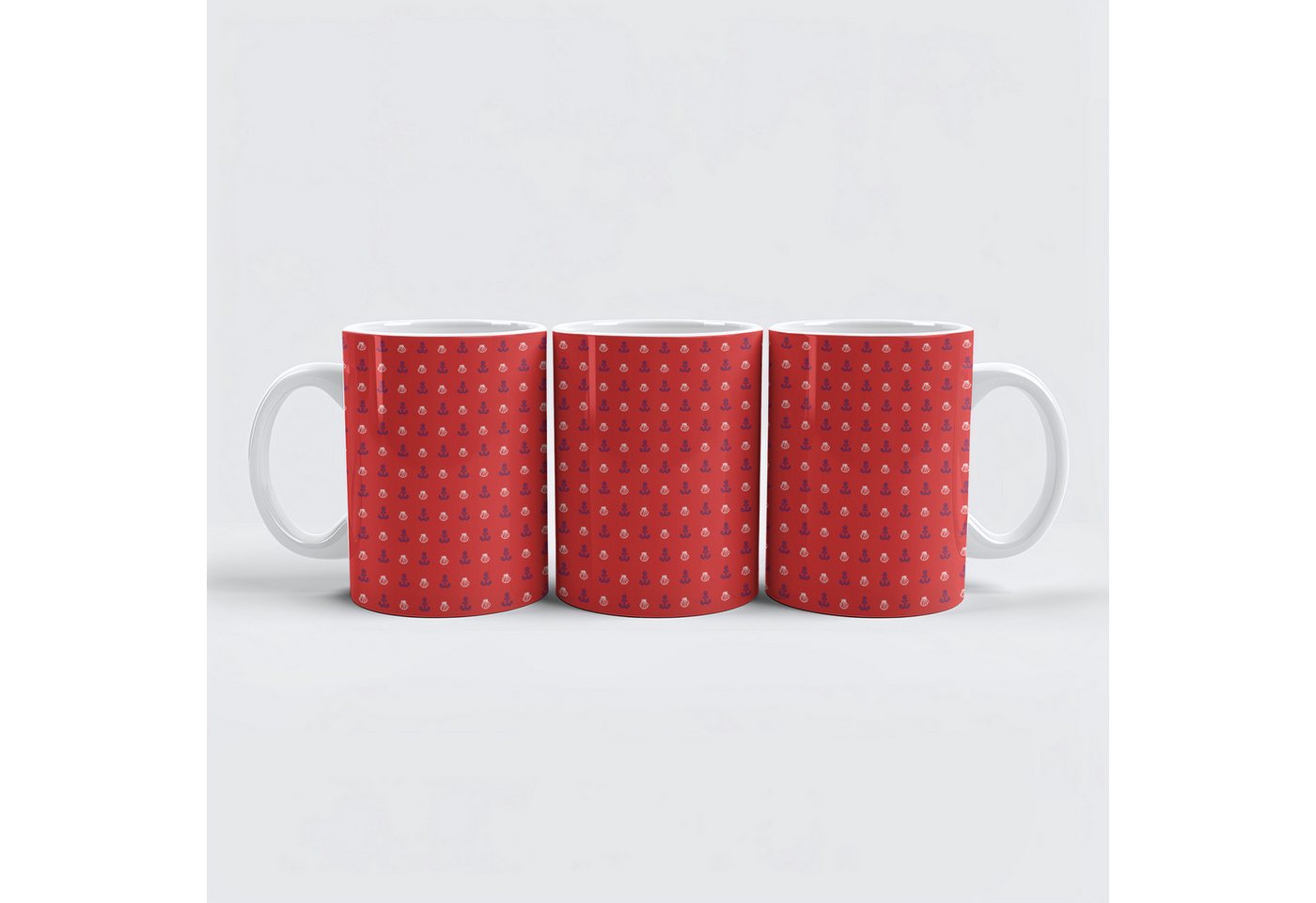 raxxa Tasse "Conchas y anclas", Keramik von raxxa
