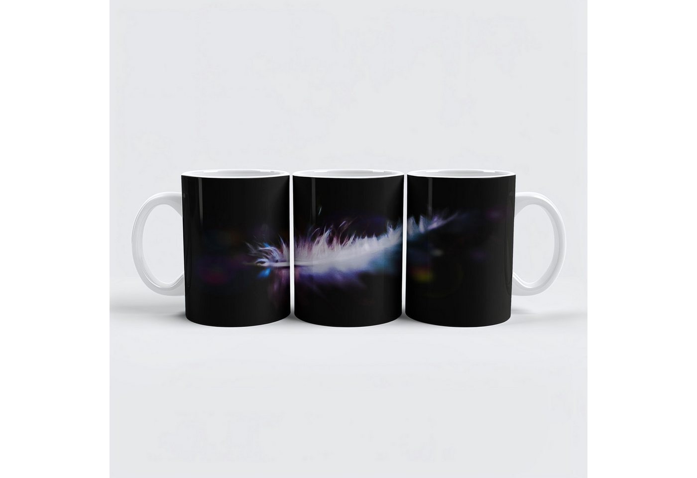 raxxa Tasse "Feder", Keramik von raxxa