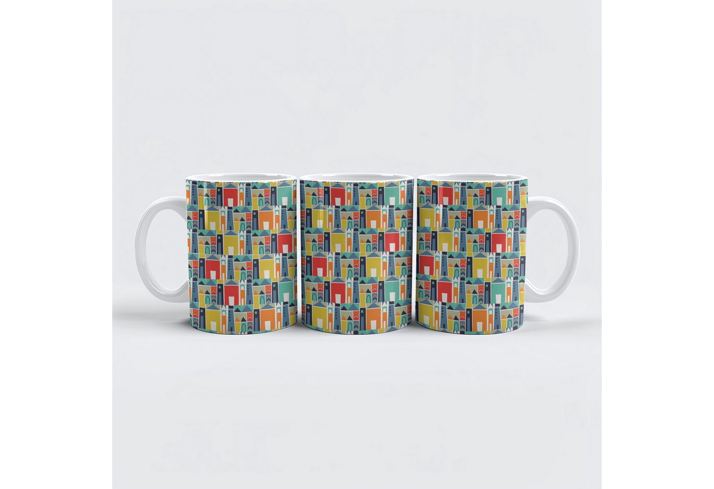 raxxa Tasse "La ciudad de los sueños", Keramik von raxxa
