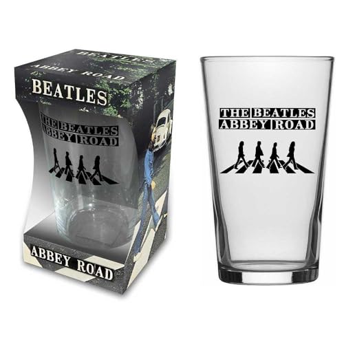 Razamataz BEATLES BIERGLAS BEER GLASS ABBEY ROAD PINT 570 ml von Razamataz