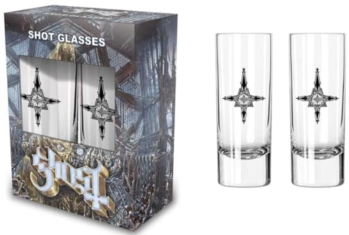 Razamataz GHOST SCHNAPSGLAS SET SHOT GLASSES IMPERA 2 STÜCK SET 6 cl von Razamataz
