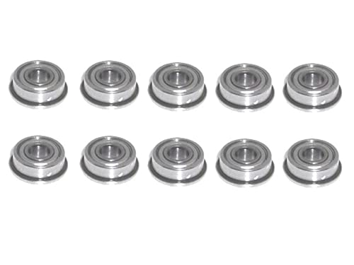 10x Kugellager mit Bund 3x8x3 mm - MF83 ZZ Flanschlager Bundlager Rillenkugellager rcbay Chromstahl beidseitig gedichtet für 3mm Welle 10x Kugellager mit Bund 3x8x3 mm - MF83 ZZ Flanschlager Bundlager Rillenkugellager rcbay Chromstahl beidseitig gedichtet für 3mm Welle von rcbay