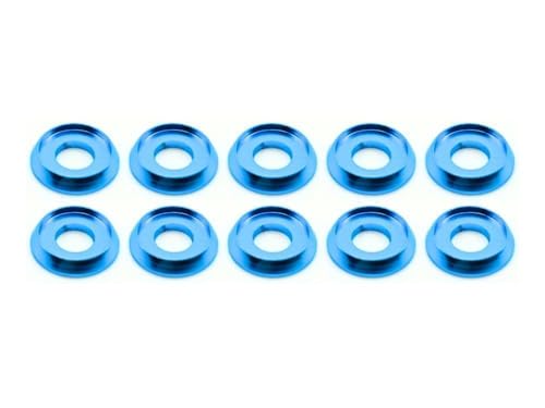 10x M2 Unterlegscheiben für ISO7380 Linsenkopfschrauben Aluminium Linsenkopfscheibe M2 - Hellblau rcbay 10x M2 Unterlegscheiben für ISO7380 Linsenkopfschrauben Aluminium Linsenkopfscheibe M2 - Hellblau rcbay von rcbay