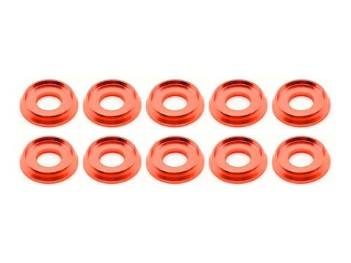 10x M2 Unterlegscheiben für ISO7380 Linsenkopfschrauben Aluminium Linsenkopfscheibe M2 - Orange rcbay 10x M2 Unterlegscheiben für ISO7380 Linsenkopfschrauben Aluminium Linsenkopfscheibe M2 - Orange rcbay von rcbay