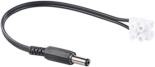revolt Solarpanel Kabel: Solar-Modul-Anschlusskabel Hohlstecker 5,5 x 2,1 mm auf Lüsterklemme (Solarpanel Anschlusskabel, Solarmodul, Spannungswandler) von revolt